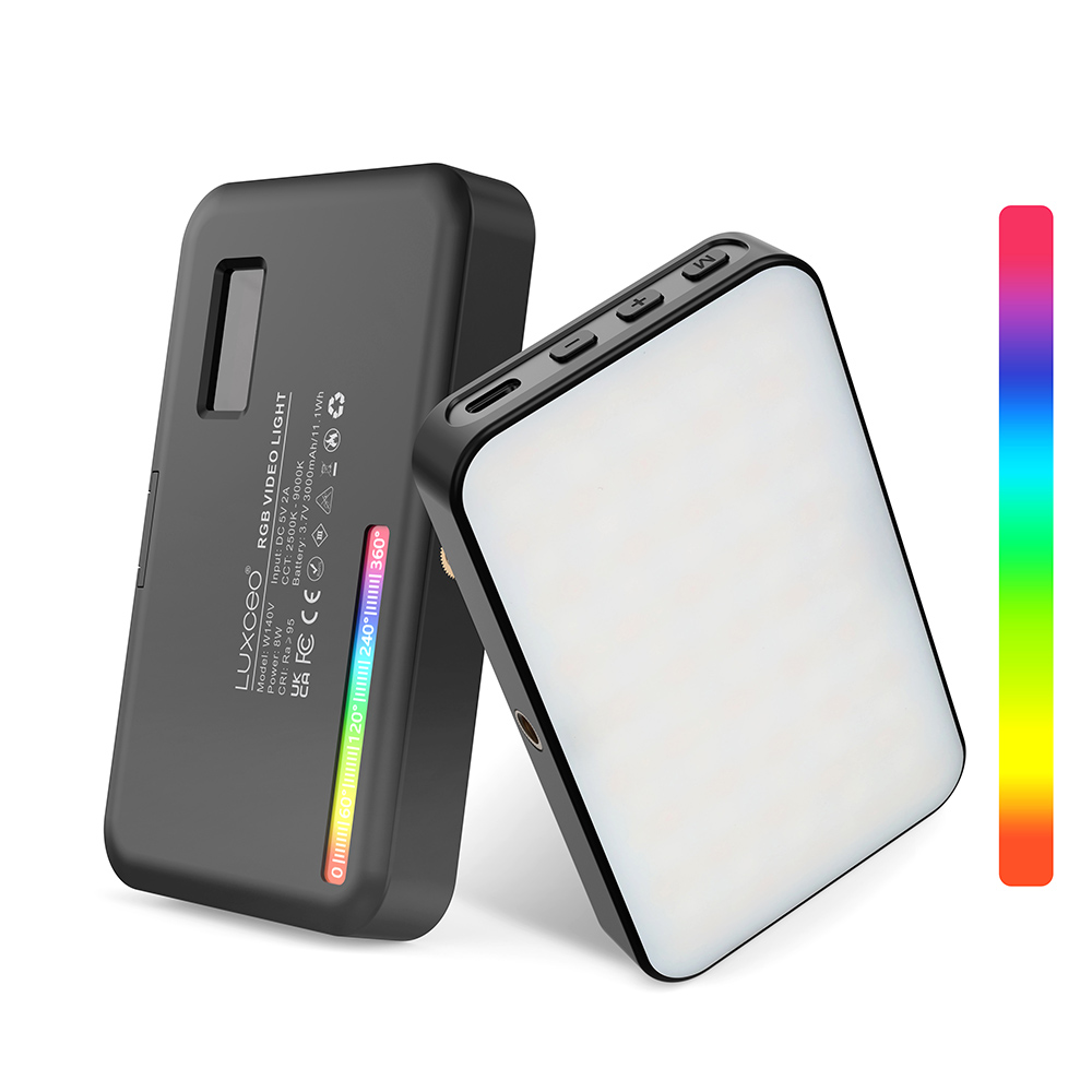 Photography Umbrella Lights - LUXCEO V10 PRO Video Işığı RGB