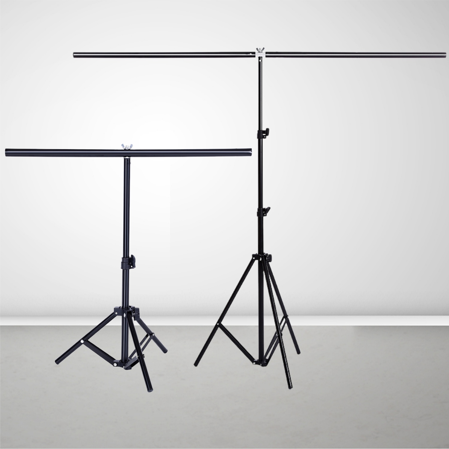 Backdrop Stand Kit - Fotoğraf PVC zemin arkaplan destek standı