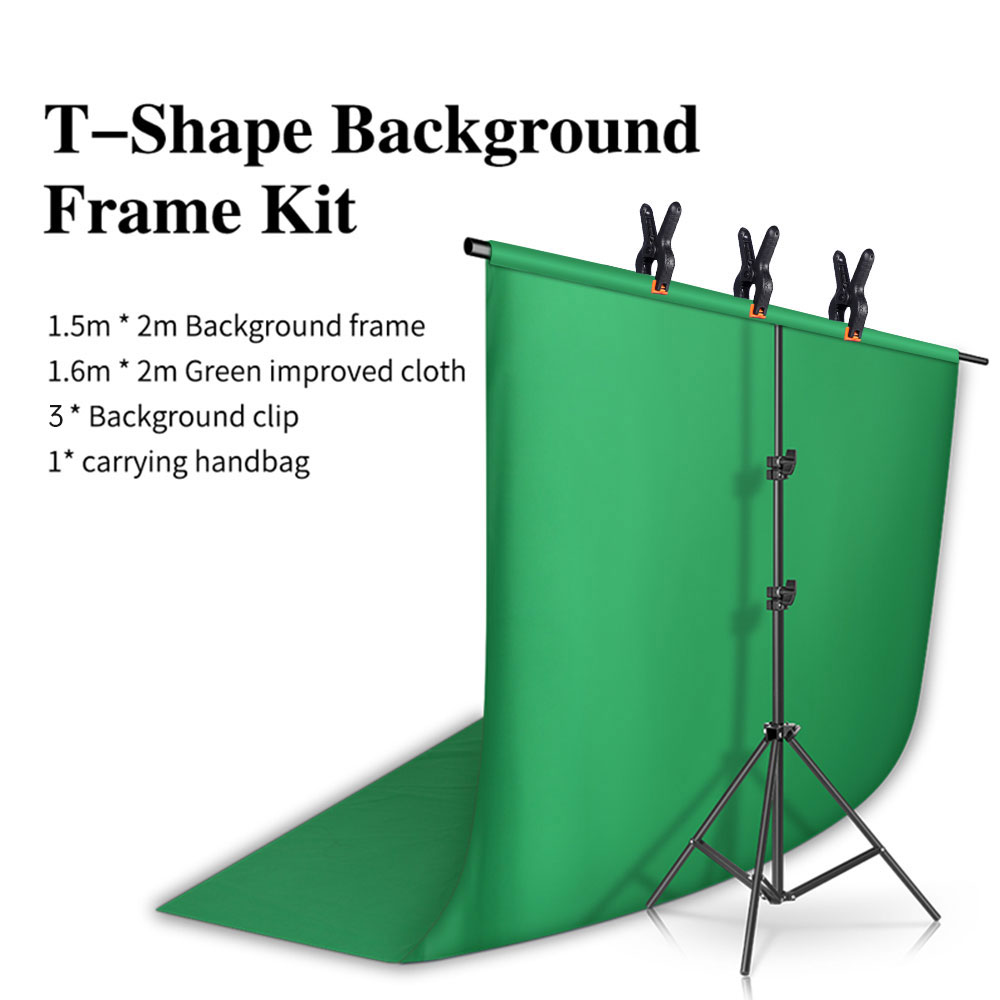 Backdrop Stand Kit - Fotoğraf fotoğraf stüdyosu t-şekil zemin arka