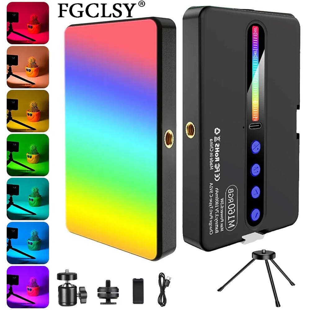 Photography Umbrella Lights - LED RGB Kamera Işığı Tam Renkli