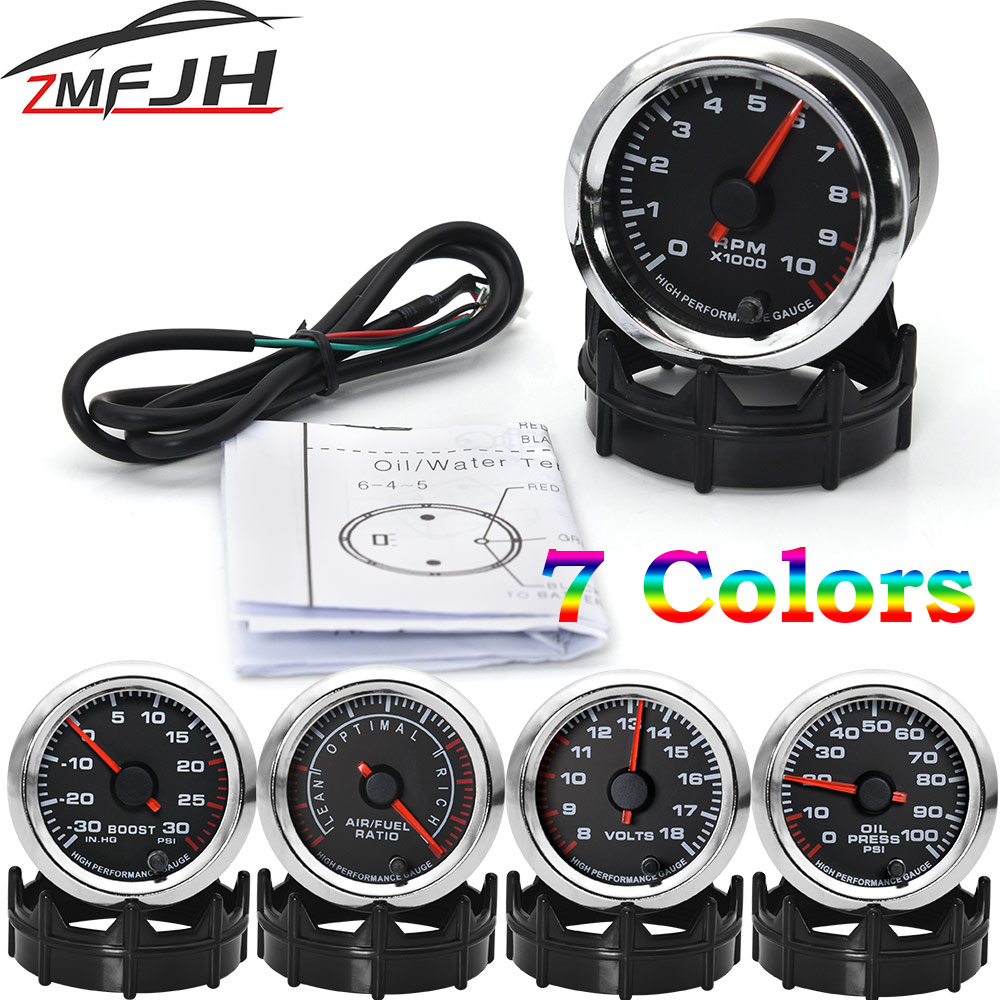 Light Meter Incident - 7 Renkli Otomatik Araba Takometresi Tako