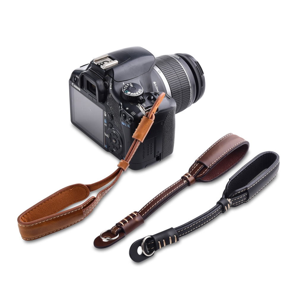 Nikon Camera D3500 - Kamera Deri El Kavrama Metal Halka