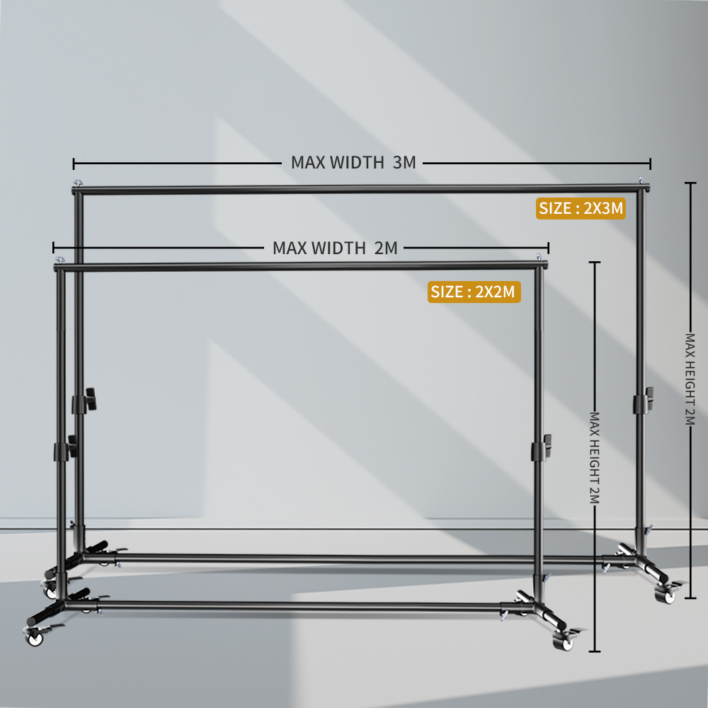 Backdrop Stand Kit - SH 2X2M / 2X3M Arka Plan