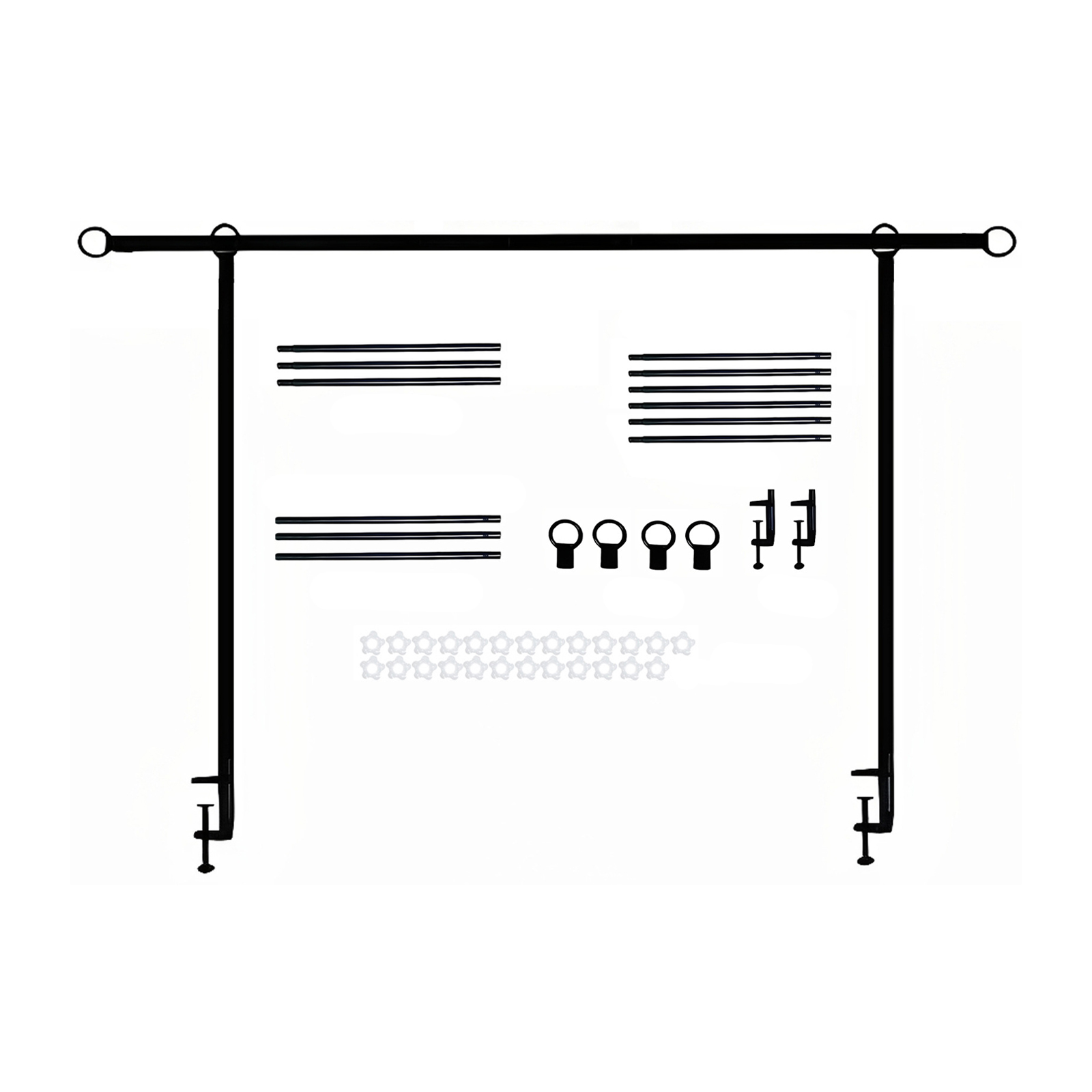 Backdrop Stand Kit - Ayarlanabilir Masa Üstü Kemer Standı Kiti