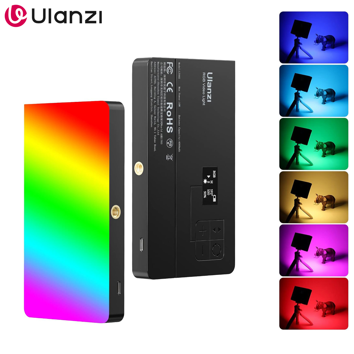 ULANZI LT002 RGB Video Işığı,  - Photography Umbrella Lights incelemesi ve fiyatı