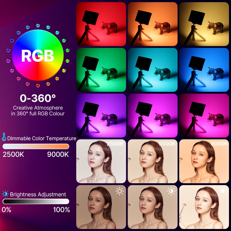 ULANZI LT002 RGB Video Işığı,  - Photography Umbrella Lights incelemesi ve fiyatı
