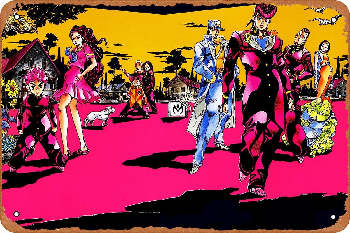JoJo'nun Tuhaf Anime Posteri,  - Photography Anime incelemesi ve fiyatı