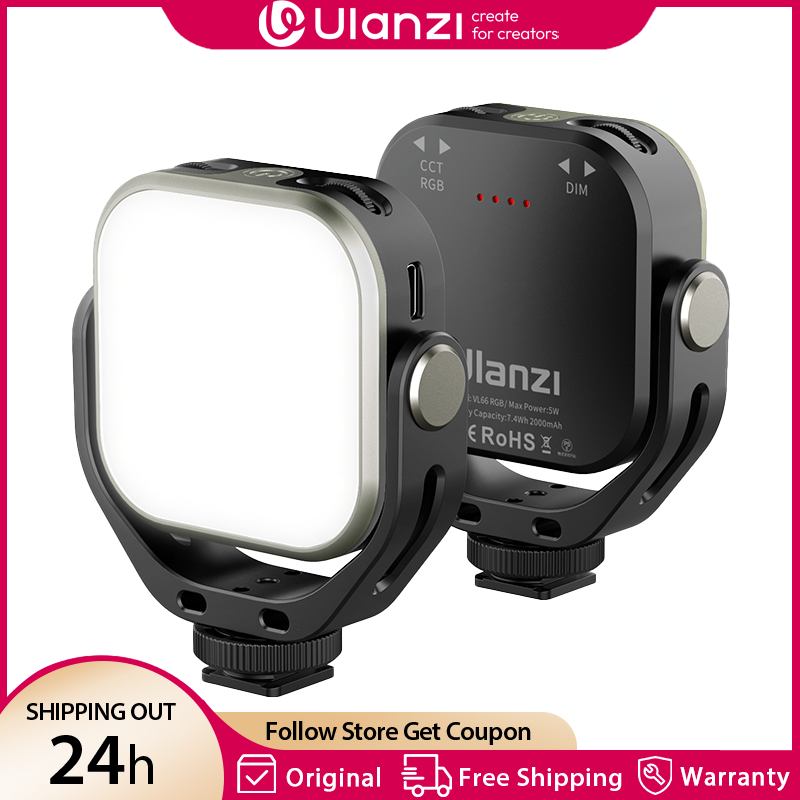 Ulanzi VL66 RGB Video Işığı 25 - Photography Umbrella Lights incelemesi ve fiyatı