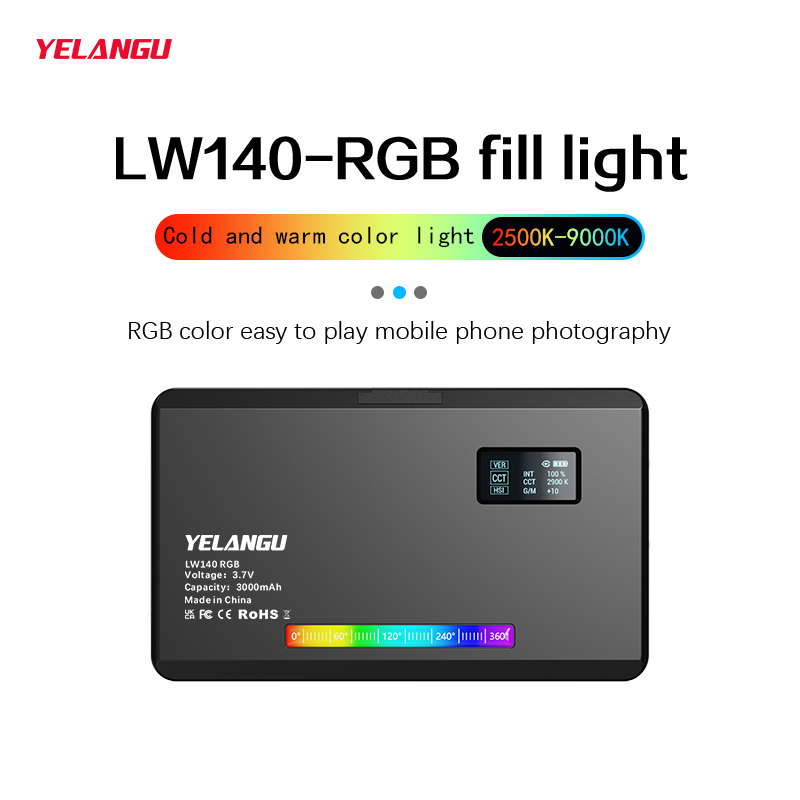 YELANGU RGB LED Video Işığı W1 - Photography Umbrella Lights incelemesi ve fiyatı