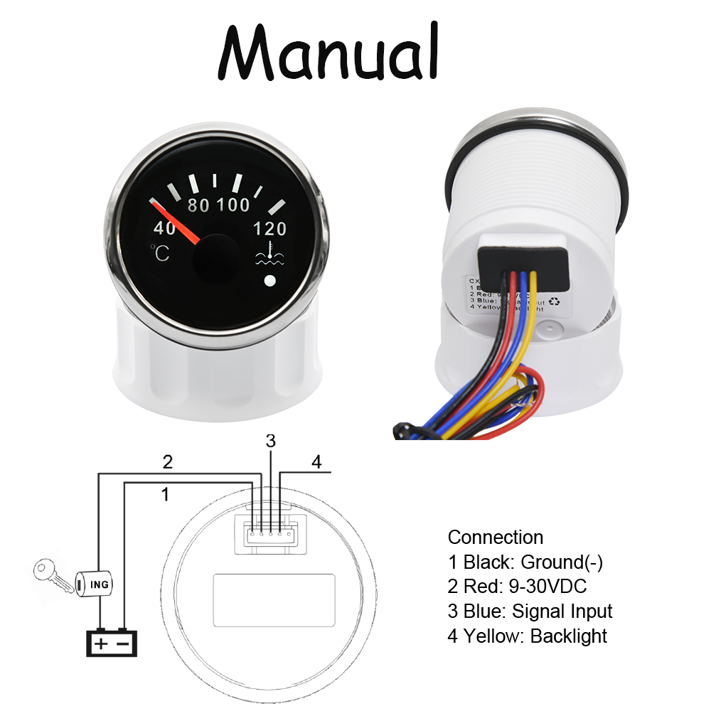 Otomatik araba su sıcaklığı se - Light Meter Incident incelemesi ve fiyatı
